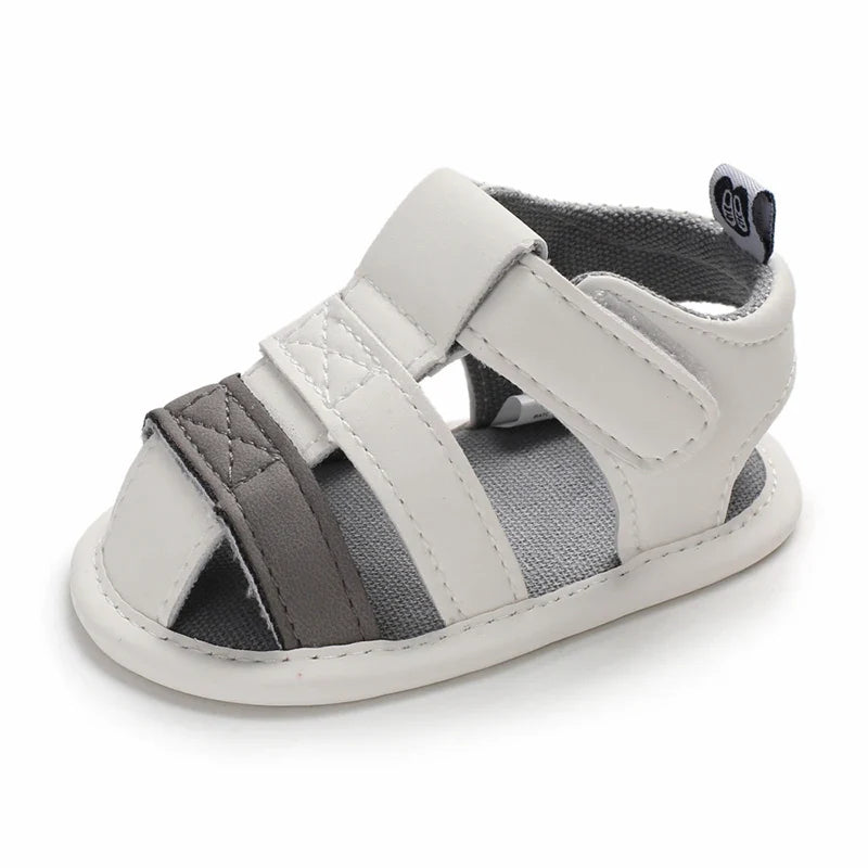 Baby Shoes For Boys and Girls  Summer With Perforated Sandals and Non Slip Soft Soles For Learning To Walk