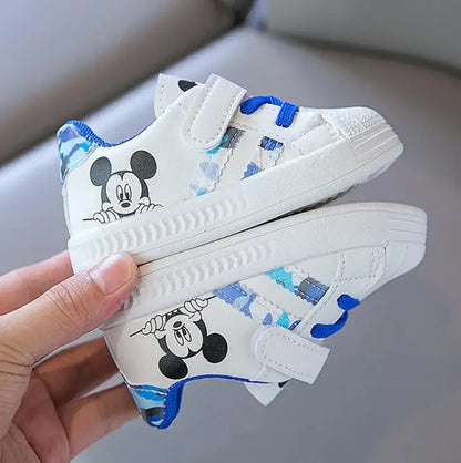 Children's White Shoes Spring and Autumn Kid's Sports Shoes Anti slip Lightweight Boys Board Shoes Soft Sole Baby Casual Shoes