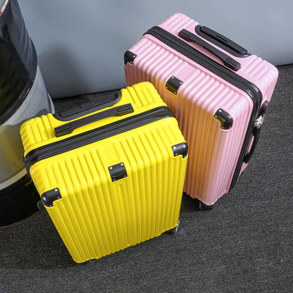 Luggage Suitcase 20-26 Inch Large Capacity Simple Fashionable Travel Handheld Durability Wear-resistant with Wheels Suitcase