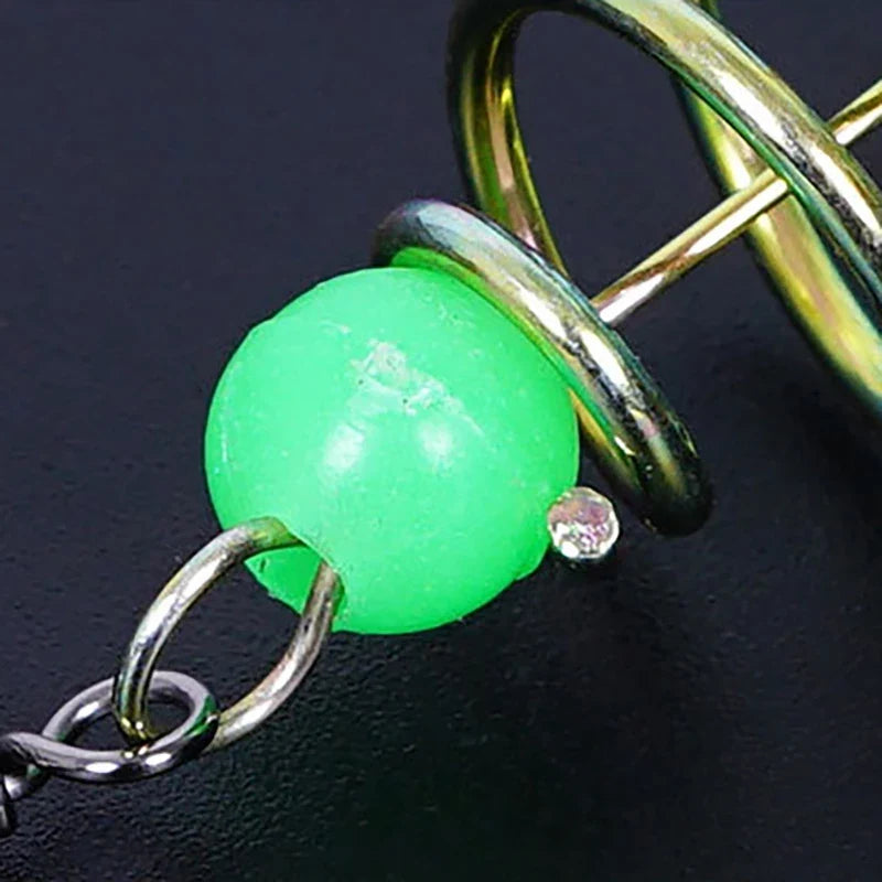 Bully Bundle Hookless Fishing Set Simple Small Fish Net Explosive Hook Spring Bait Cage Fishing Net Sticky (Available)
