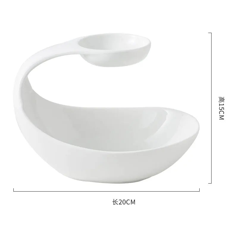 Creative Ceramic Beautification, Dessert Plate, Dim Sum Plate, Sushi Plate, Hotel, Molecular Kitchen Display Plate.