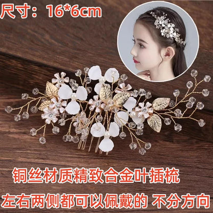 Vintage Pearl Hair Clip for Qipao, Retro Shanghai Style Barrettes, Elegant Hairpin