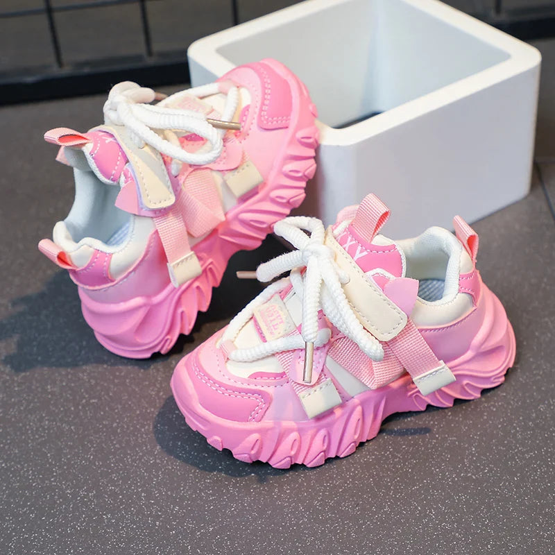Kids Chunky Sport Shoes Mesh Breathable Sneakers Bangladesh