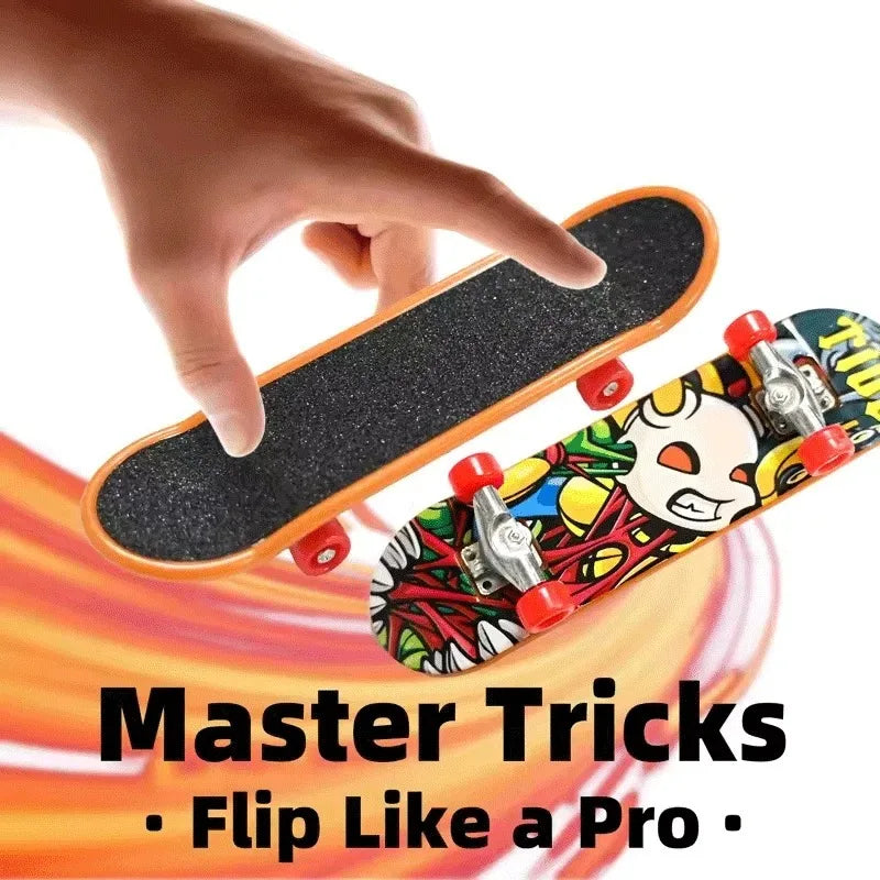 Finger Skate Board Mini Collectible Creative Desktop Fingertip FingerBoard Toys For kids Birthday Gifts Finger Skater