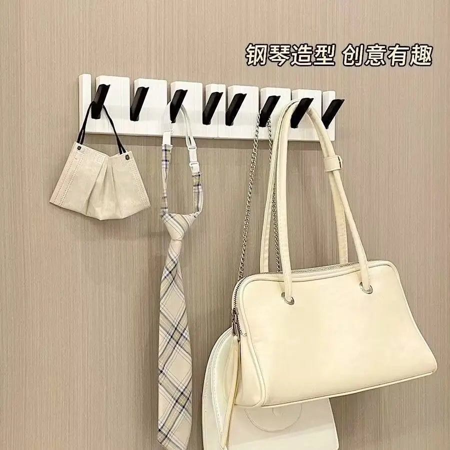 Piano Decorative Hook Row Hook, Bedroom Entrance Home Wall Decoration Hanger