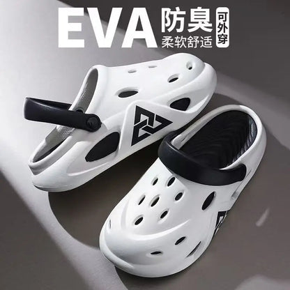 2026 New Sandals Men Beach Slippers Thick Sole Anti-Slip Sandals Water Shoes for Women Classic Mules Sneakers Sandal Outdoor