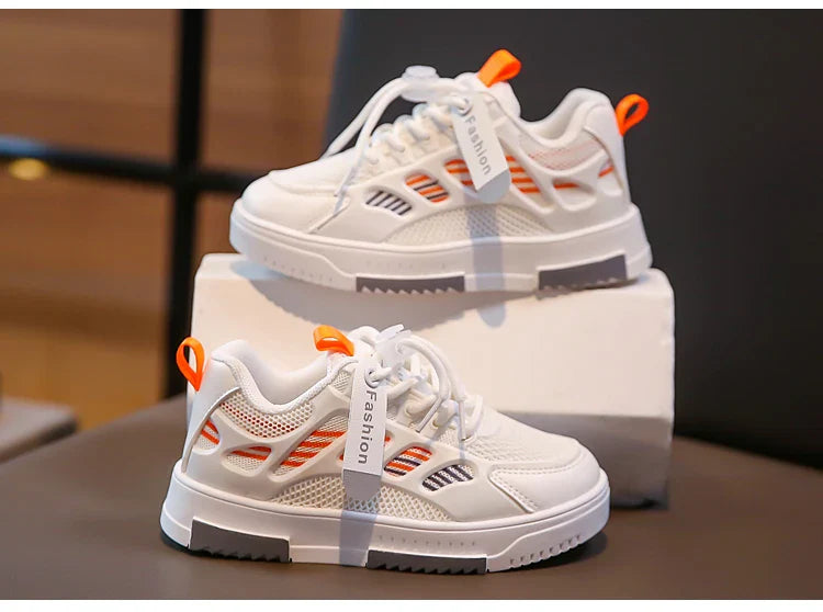 Boys Sneakers Girls Breathable Sport Shoes for Kids Children Autumn Non-slip Casual Student Shoes Outdoor Footwears Basket Shoes