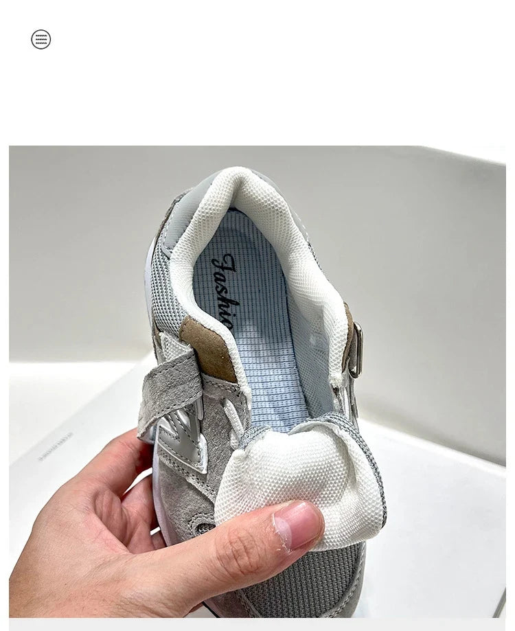 Children Casual Shoes Spring Autumn Newly Kids Boys Mesh Sport Sneakers Girls Running Shoes Kids Fashion Brand Casual Shoes