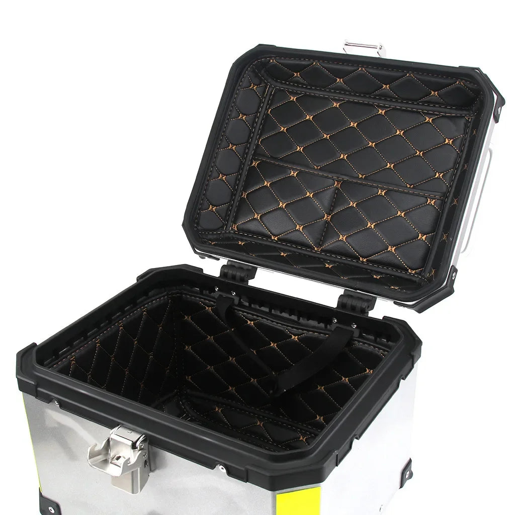 For 28L 36L 45L 55L 65L 80L 100L Aluminum Alloy Trunk Case Liner Luggage Box Inner Container Tail Case PU Leather Lining Bag