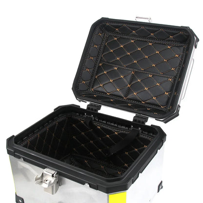 For 28L 36L 45L 55L 65L 80L 100L Aluminum Alloy Trunk Case Liner Luggage Box Inner Container Tail Case PU Leather Lining Bag