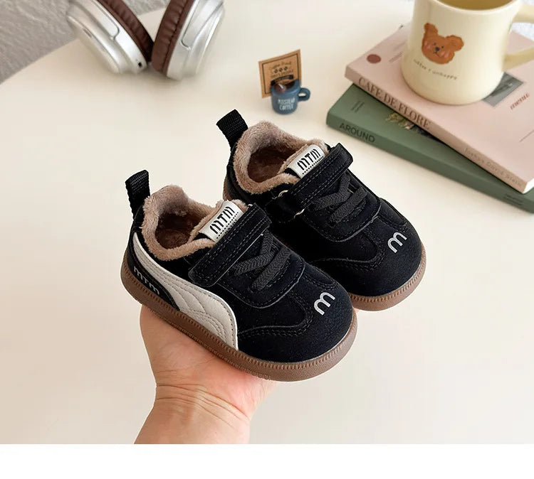 Comfortable Breathable Soft Bottom Children's Shoes for 1-4 Years Old Boys And Girls Autumn New Style Sports Trend Flat Shoes