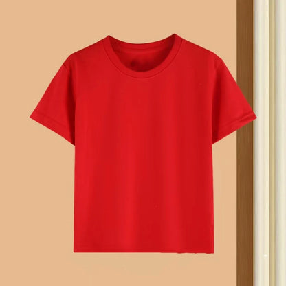 Summer Kids Clothes Streetwear Print Cartoon T Shirt Short Sleeve Baby Tops Tees Korean Boys Girls Clothes Y2k Cotton T Shirts