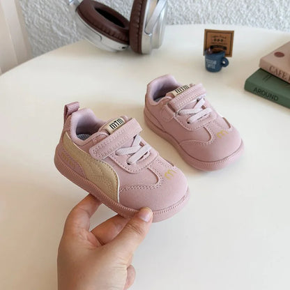 Comfortable Breathable Soft Bottom Children's Shoes for 1-4 Years Old Boys And Girls Autumn New Style Sports Trend Flat Shoes