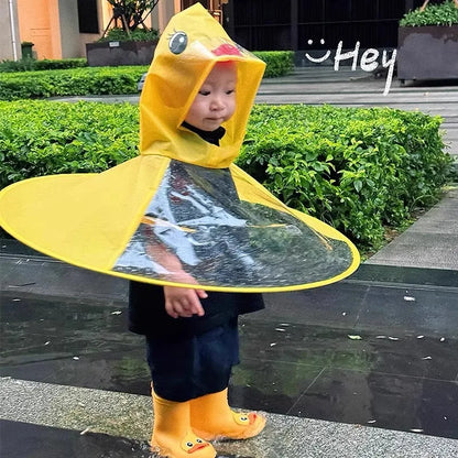 Children Portable Rain Umbrella Hat Foldable Outdoor Fishing Sunshade Waterproof Camping Headwear Kids Rain Hat Umbrella
