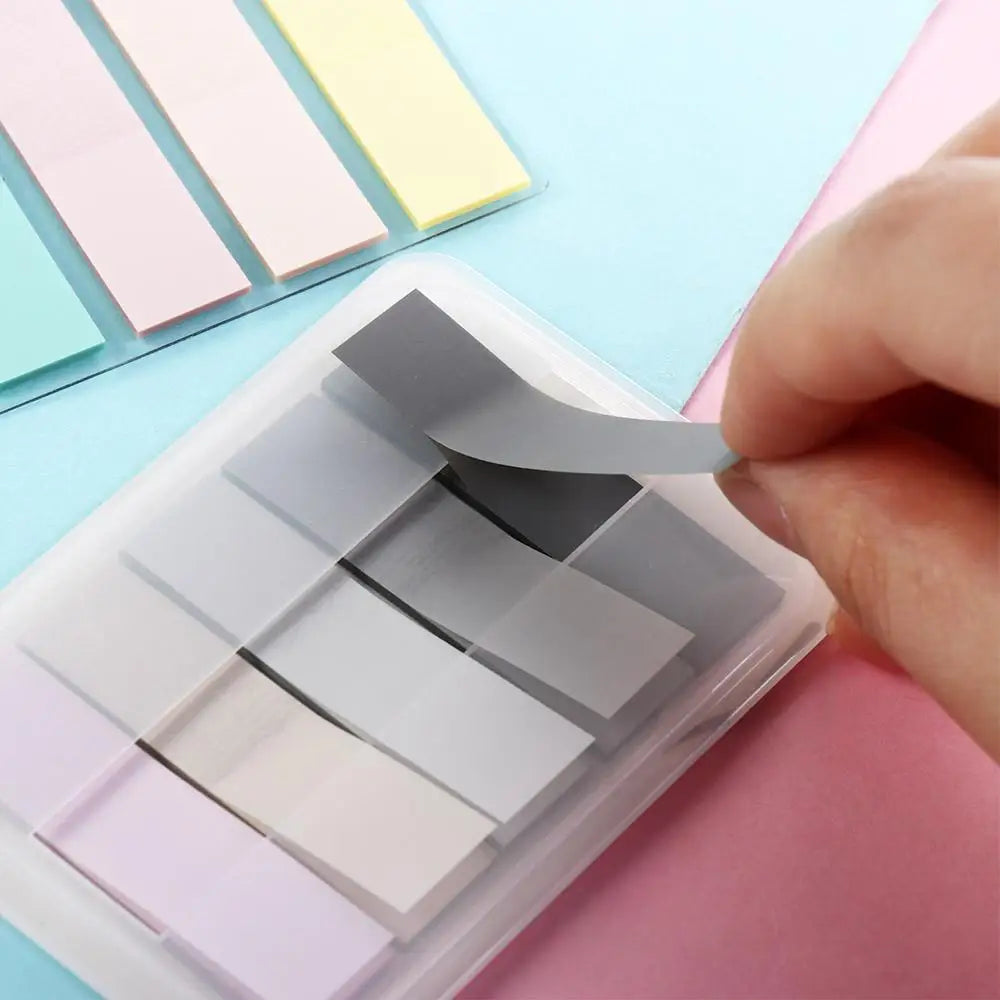 Stationery School Office Supplies Hand Account Notes Bookmark Marker Notepad Sticky Note Sticky Labels Index Memo Pad