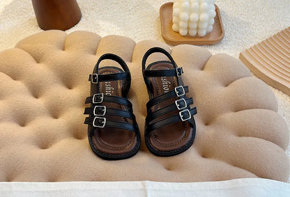Summer New Collection Forest Girl Shoe Hollow Princess Shoe Fashion Roman Sandals Soft Sole Boy Beach Shoe