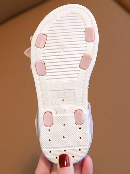 Children's summer anti-slip soft-soled sandals, beach shoes, princess shoes, girls' sandals