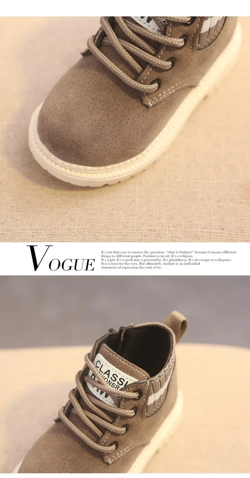 Kids Winter Boots Bangladesh Plush Ankle Boots - Small China Town