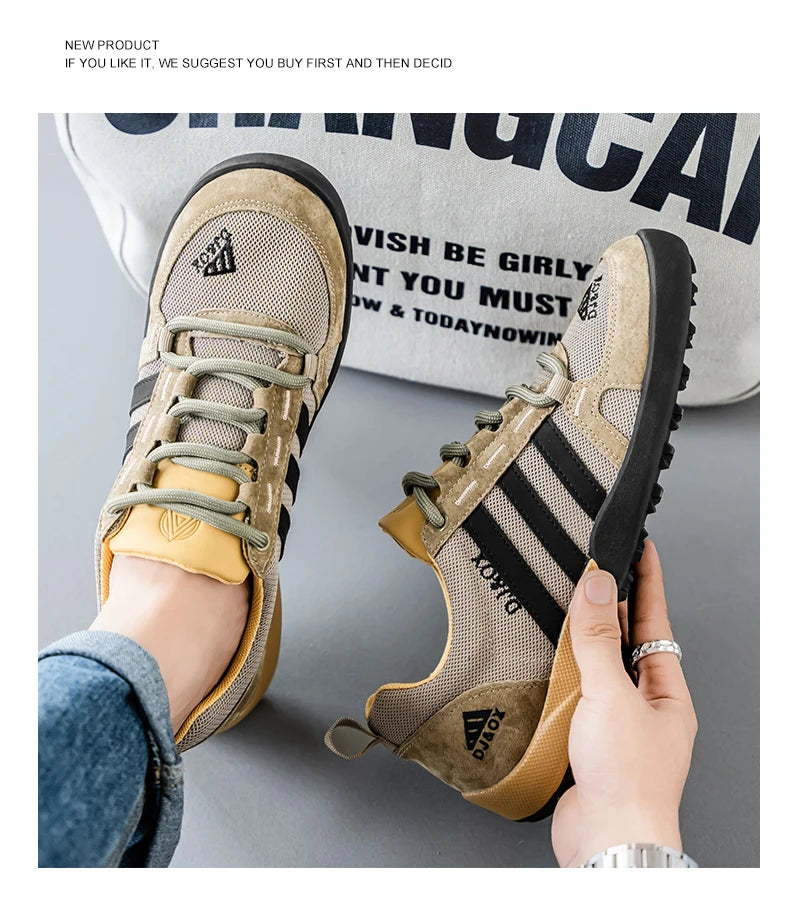 Men's Shoes Fashion Versatile Breathable Board Shoes Thick soled Trendy Casual Shoes ( Available )