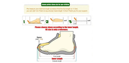 Four seasons Children's Sneakers Boys Breathable Comfortable Running Shoes Girls Fashion Sports Casual Soft-soled Non-slip Kids