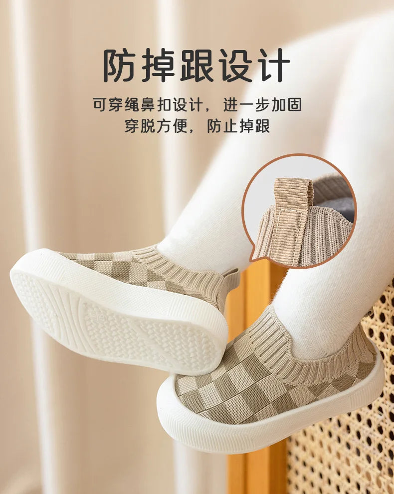 Baby Walking Shoes Spring And Autumn Styles Soft Sole Anti Slip Old Men's And Women's  Breathable Outdoor Shoes