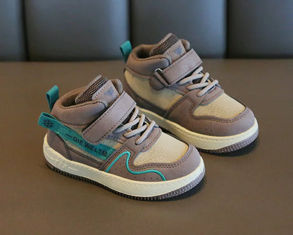 Children Casual Shoes for Boys Breathable Sneaker Antumn Winter Kids High Top Children's Board ShoesStudents School Shoe
