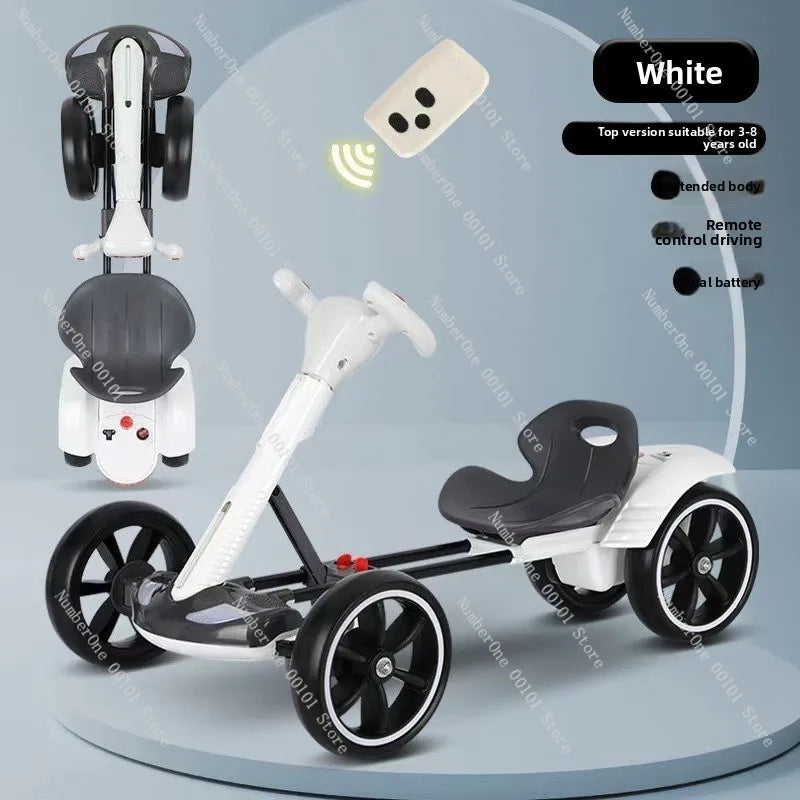 Children's electric go karts do not require installation and can ride in electric cars, rechargeable