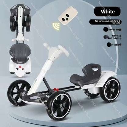 Children's electric go karts do not require installation and can ride in electric cars, rechargeable