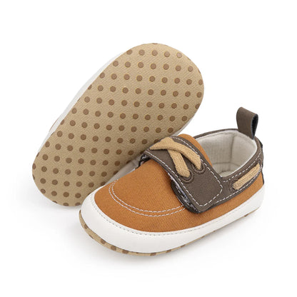 Newborn Baby Shoes Unisex Classic Canvas Casual Sneakers Fashion Versatile Sports Style Toddler Cotton Sole Comfortable Shoes
