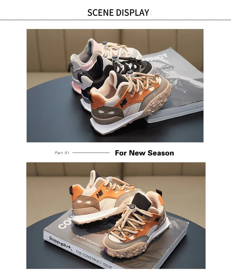 Kids Warm Cotton Sports Shoes Boys Girls Winter Sneakers Bangladesh
