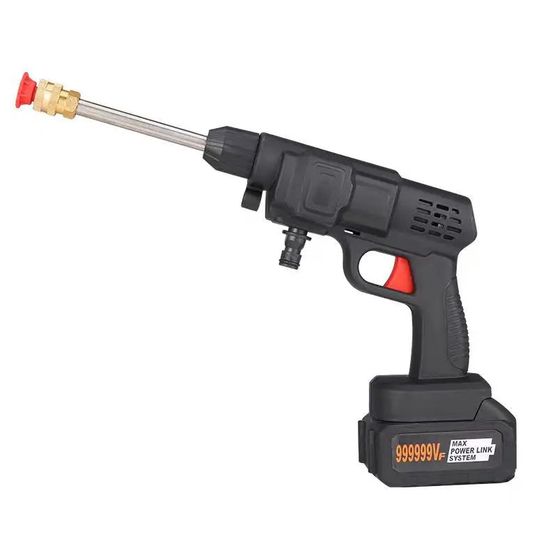 Washing Machine Water Spray High Power Portable Lithium Battery Washing Machine Car Washing High Pressure Water Gun  carton