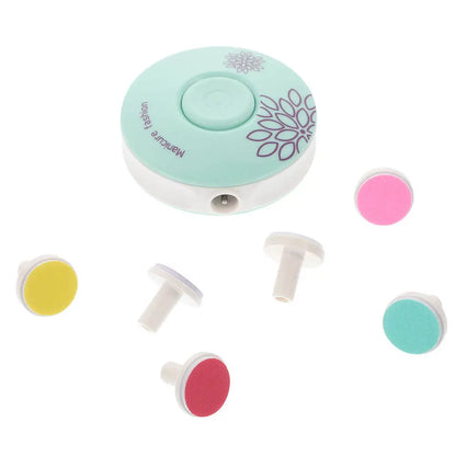Electric Baby Nail Trimmer With Grinding Pads For Infants Toddlers Newborns Nail Care Kit Manicure Tool Set