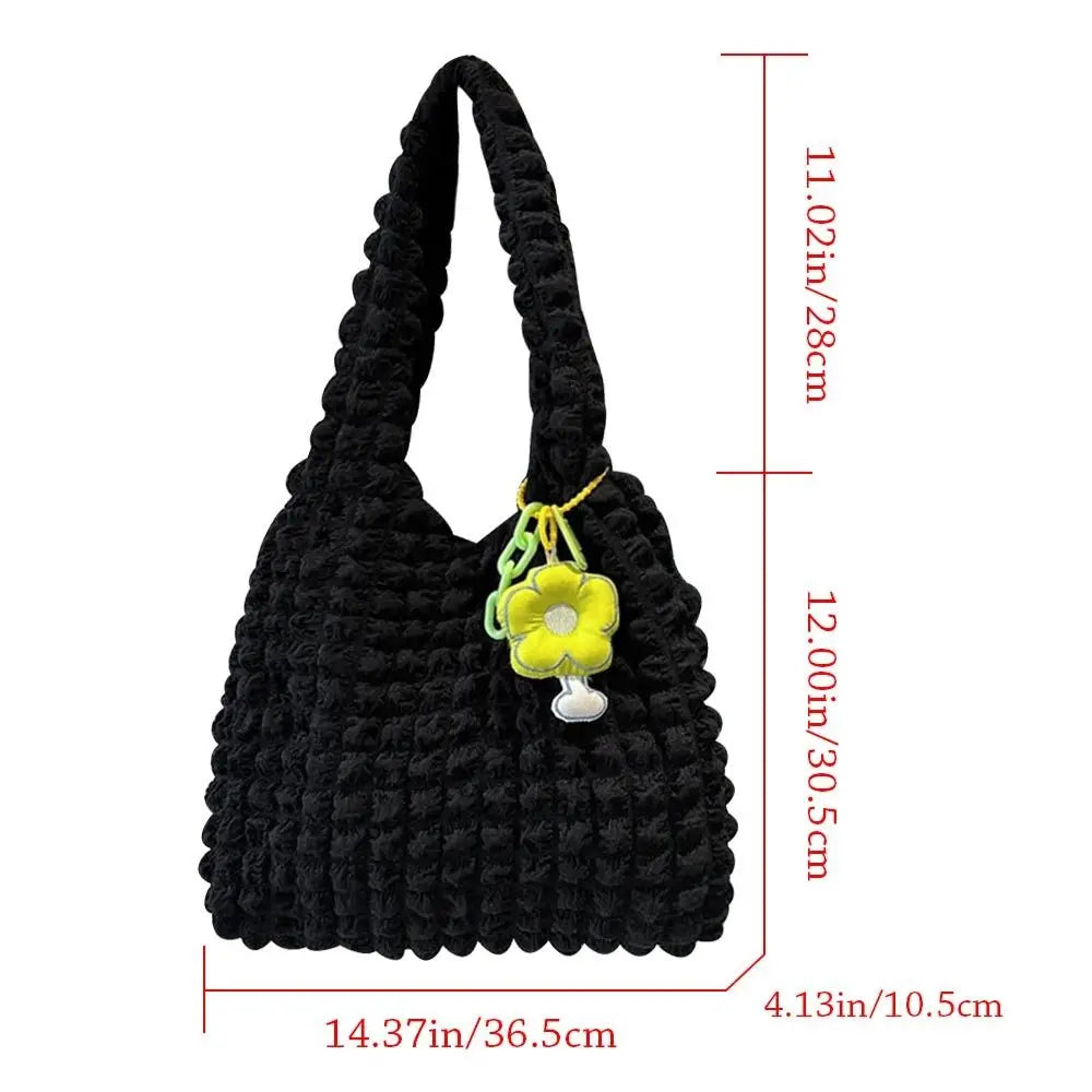 Women's Large Capacity Tote Bag with spacious interior, zipper closure, comfortable shoulder straps, and casual everyday design
