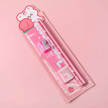 Cute Kapibala Stationery Set Birthday Present Children Student Back To School Gift Study  Supplies Kawaii Kids Prize Gift