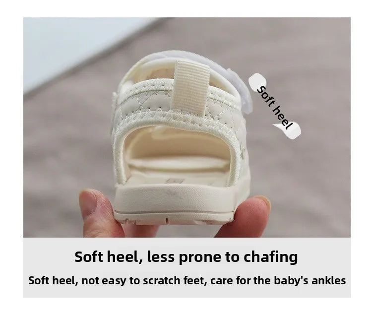 Children Shoes Little Kids Sport Sandals Lucky Smile Face Unisex Baby Boys Girls Casual Anti-slip Sandals