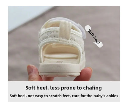 Children Shoes Little Kids Sport Sandals Lucky Smile Face Unisex Baby Boys Girls Casual Anti-slip Sandals
