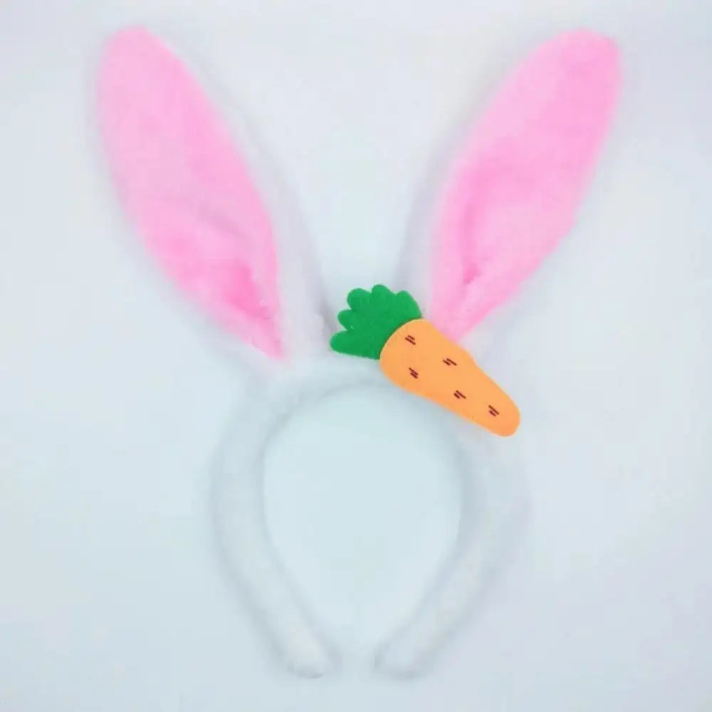 Easter Headband Cartoon-Inspired Party Props Hairband Lolita Cosplay Headwear Playful Rabbit Ear Headband For Themed Parties