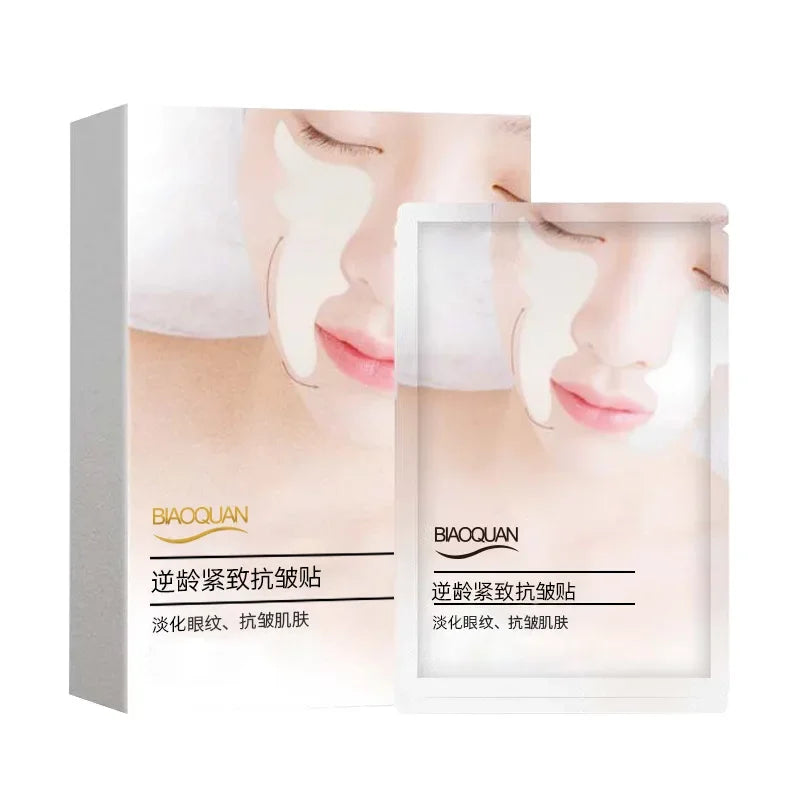 New Anti-wrinkle Forehead Line Removal Gel Patch Firming Mask Frown Treatment Stickers Anti-aging Moisturizng Face Skin Care