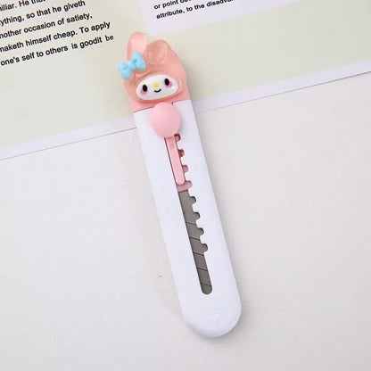 1Pcs Creative Push-pull Cartoon Eraser Macaron Colored Eraser Telescopic Kawaii Children's Pencil Eraser Student Stationery
