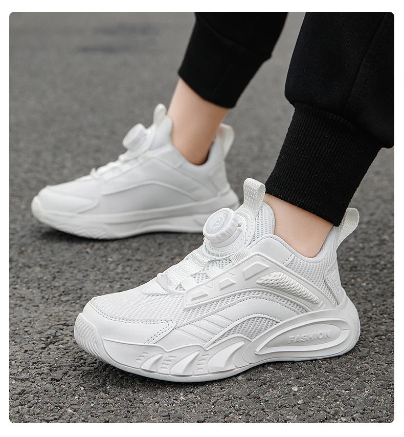 boy Kids Spring Sneakers Girls School Casual Shoes Outdoor Breathable Running Shoes Light Soft Pink Non-slip Children Shoes