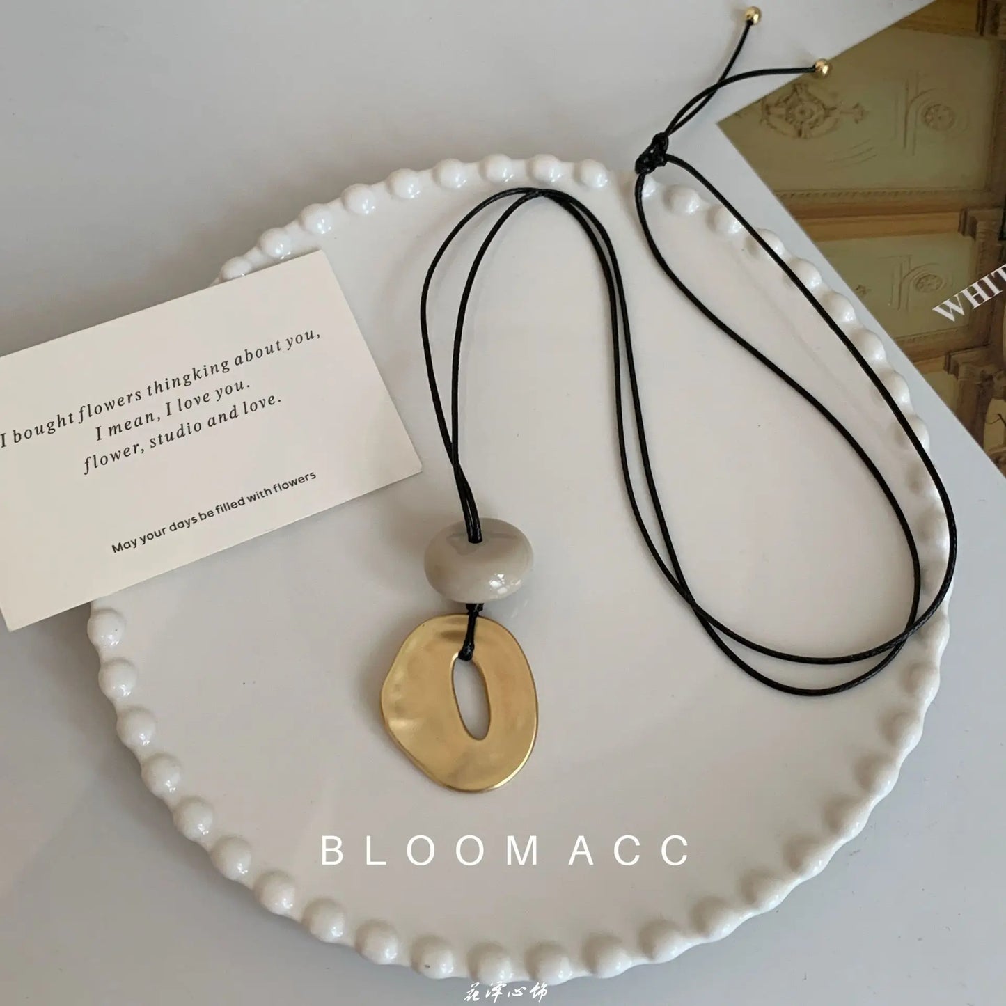 New Irregular Pendant Necklace for Women Exquisite Simple Rope Chain Long Necklace Adjustable Casual Versatile Accessories Gifts