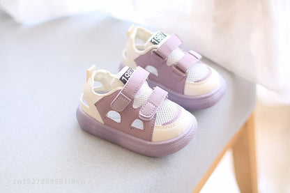 New Summer Breathable Mesh Shoes Children Sport Shoes Boys Girls Hollow Out Skate Cool Fashion Baby Children Sandals