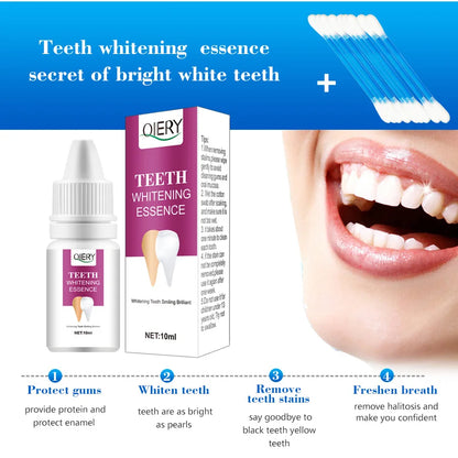 Whitening teeth Remove yellow , black spots, stains,  whitening essence powder, dental instruments, beauty liquid