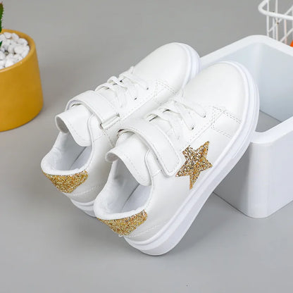 2025 Spring and Autumn New Girls Board Shoes Sports Girls Children Foreign Air Breathable Casual Shoes