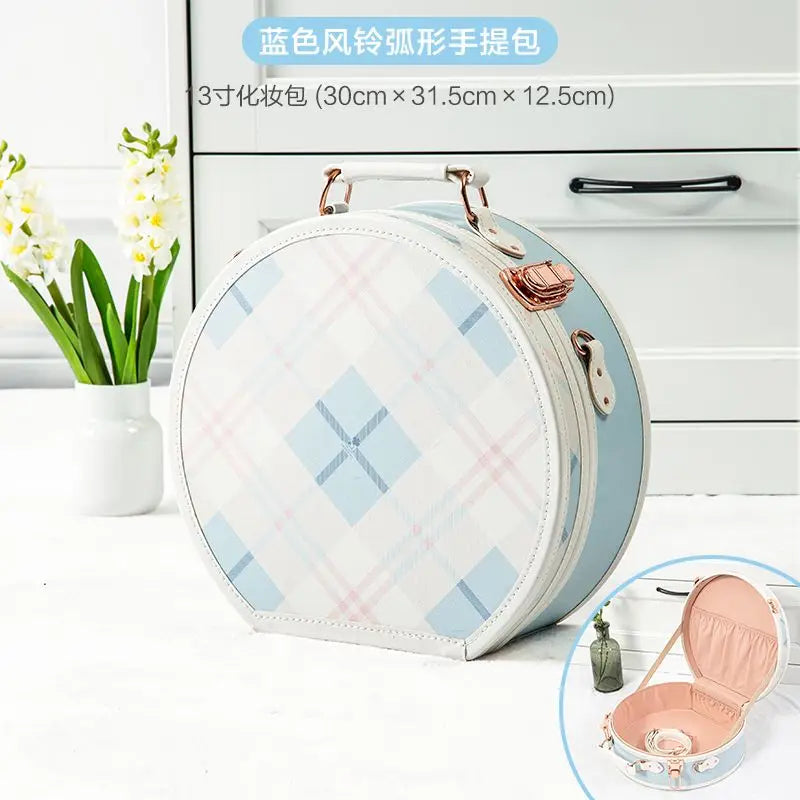 13 inch Vintage carrying case Portable Hand luggage Travel suitcase woman makeup lightweight luggage travel bag Carry on Luggage