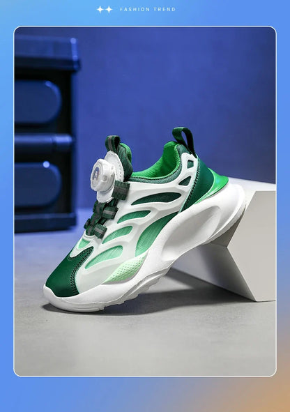 Casual Kid's Sneakers Thick Sole Running Sports Shoes for Children Fashion Student Shoe Boys Girls Tennis Trainers Size 28-39