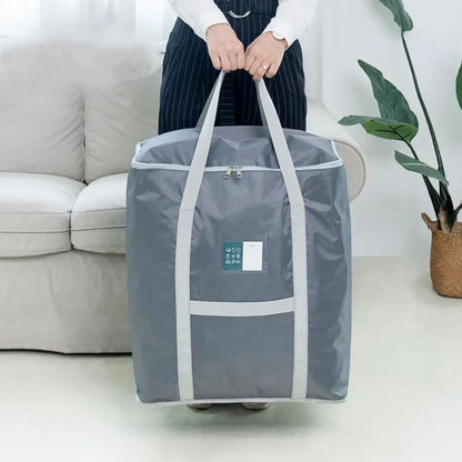 Durable Travel Luggage Bag Waterproof Washable Foldable Storage Bag Moisture Proof Large Capacity Clothing Organizing Bag Moving