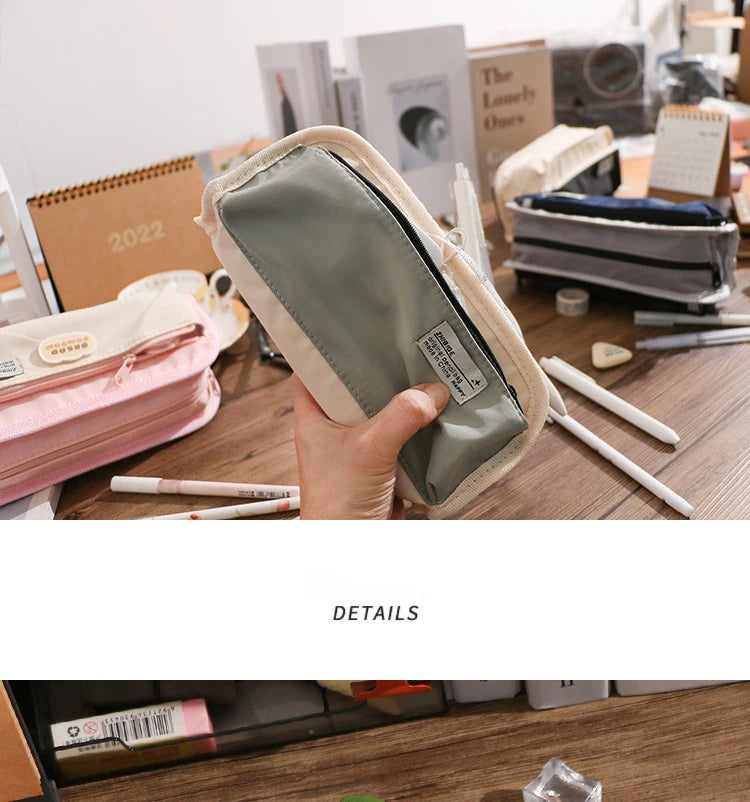 Mini Pencil Pouch for Travel Lightweight and Easy To Carry Fits in Your Bag Or Pocket Kawaii Pencil Case School Supplies Cute