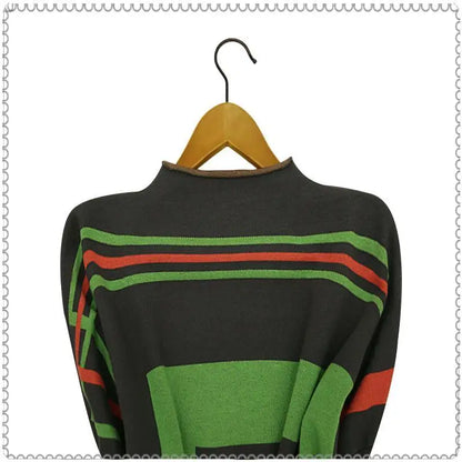 Western Style Sweater Dress Lazy Style Loose Fitting Women's Clothing Fashionable Knitted Mid Skirt for Women