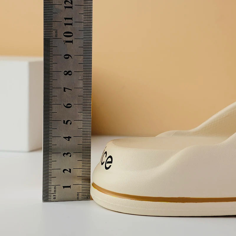 Solid Color Non-slip Leisure Couple Slippers Women Summer Beach Slippers Outdoor Women Flip Flops Breathable Beach sandals women